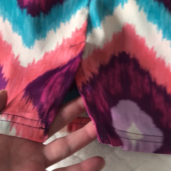 Adorable mini dress. Native pattern with spaghetti straps and front pockets! - Picture 10 of 13